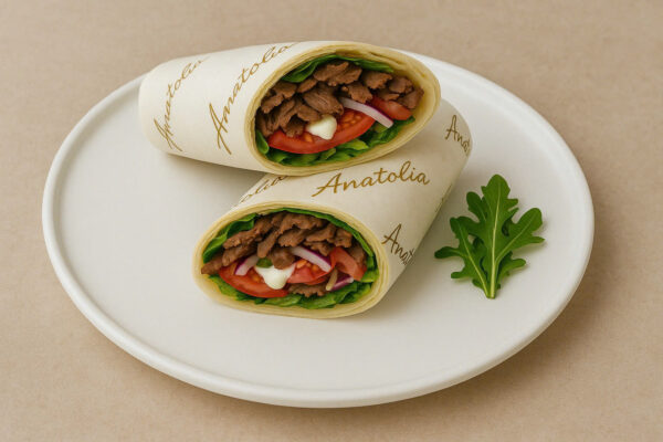 LAMB WRAP DONER KEBAB (BÁNH CUỘN THỊT CỪU DONER KEBAB)