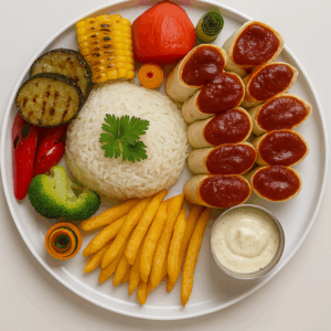 ADANA SHISH KEBAB SPECIAL PLATE (THỊT NƯỚNG ADANA SHISH KEBAB ĐĨA ĐẶC BIỆT)
