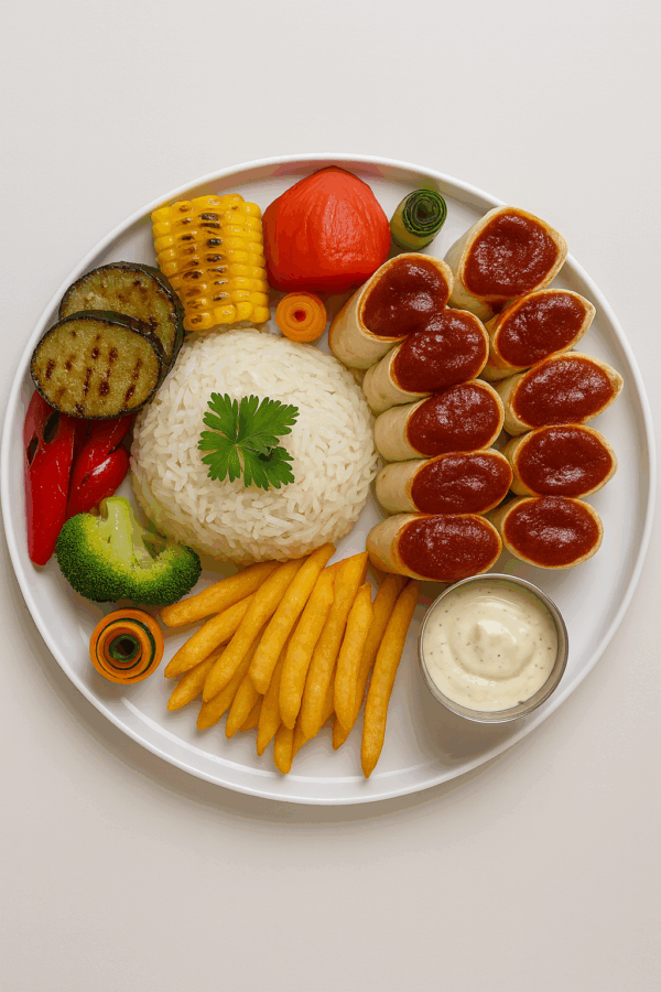ADANA SHISH KEBAB SPECIAL PLATE (THỊT NƯỚNG ADANA SHISH KEBAB ĐĨA ĐẶC BIỆT)