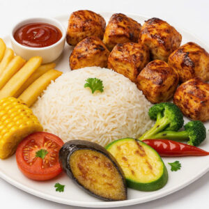 CHICKEN SKEWERS PLATE (THỊT GÀ XIÊN NƯỚNG)
