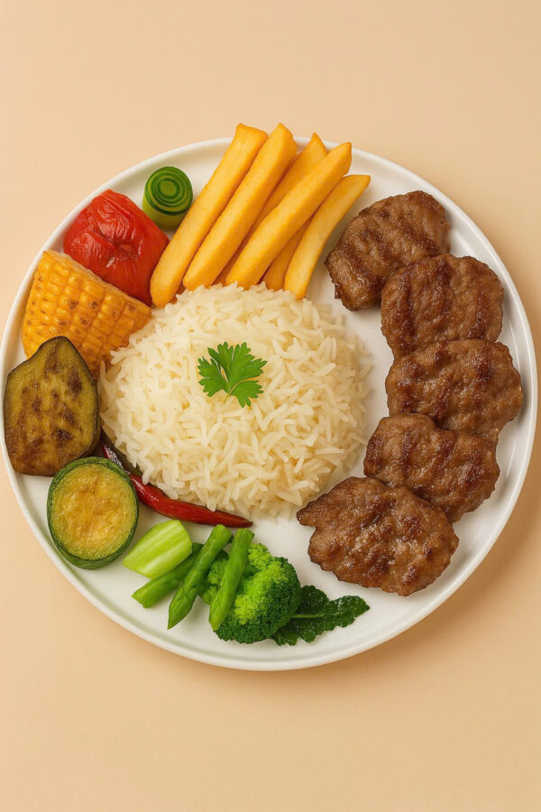 LAMB MEATBALL PLATE (THỊT CỪU VIÊN NƯỚNG ĐĨA)