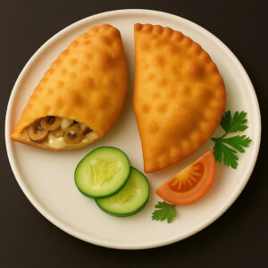 FRIED BUREK PASTRY MUSHROOM & CHEESE (BÁNH GÓI NẤM & PHÔ MAI CHIÊN GIÒN)