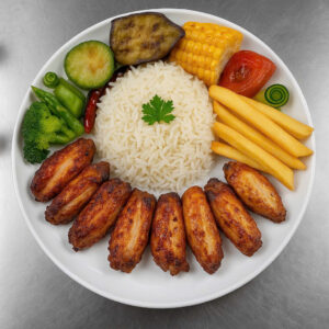CHICKEN WINGS PLATE (CÁNH GÀ NƯỚNG)