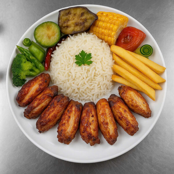 CHICKEN WINGS PLATE (CÁNH GÀ NƯỚNG)