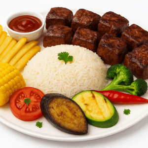 Beef Skewers Plate ( Thịt Bò Xiên Nướng )